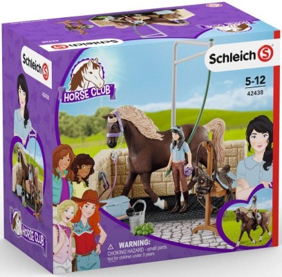 Schleich Horse Club - Washing Area with Emily & Luna